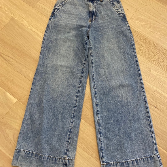 Habitual Wide Leg Acid Washed Jeans Size 27 - Picture 1 of 5